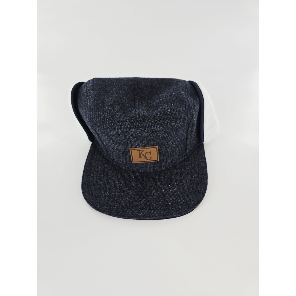 Kansas City Royals Trapper Hat SGA 4/22/25 Adjustable Cap New Blue White